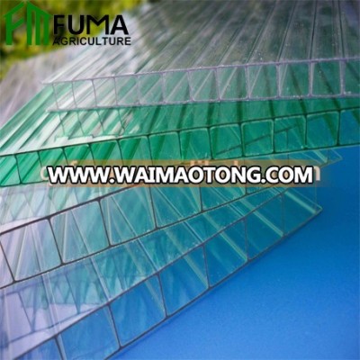 FM Multi-span Polycarbonate Sheet Greenhouse