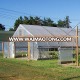 galvanized steel frame greenhouse arch shape