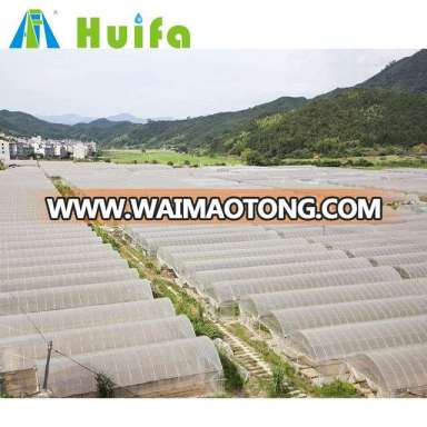 Hot-selling single span  cover mesh galvanized steel frame greenhouse for sale